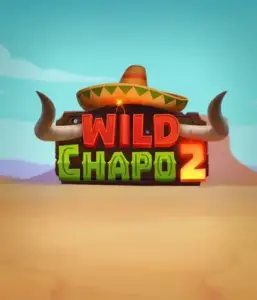 Step into the colorful Mexican desert with the Wild Chapo 2 game by Relax Gaming, featuring a whimsical bull wearing a sombrero set against a serene desert backdrop. This image captures the excitement and culture of the game, perfect for players who enjoy unique themes, offering a captivating adventure.