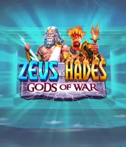 Step into the legendary battlefield of Zeus vs Hades: Gods of War slot by Pragmatic Play, showcasing Zeus, the god of thunder and the fiery Hades with his scepter. This graphic captures the dramatic clash between ancient deities, amid a stormy background. Perfect for fans of Greek myths, delivering a captivating adventure. 